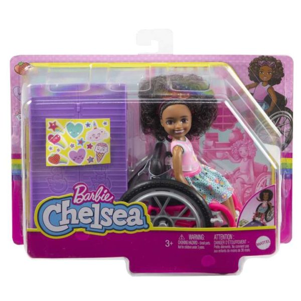باربي تشيلسي وكرسي متحرك Barbie Chelsea Doll and Wheelchair - Image 7