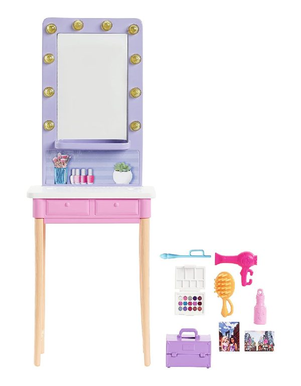 Barbie Dressing Room باربي مع مراة - Image 7