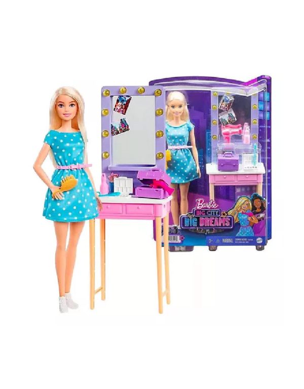 Barbie Dressing Room باربي مع مراة - Image 12