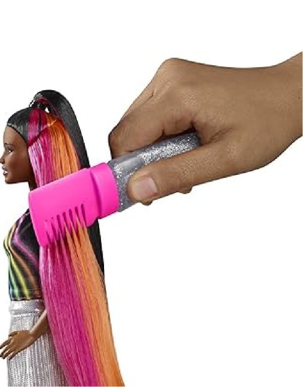 Barbie Rainbow Sparkle Style  باربي صبغة الشعر قوس قزح لامع - Image 12