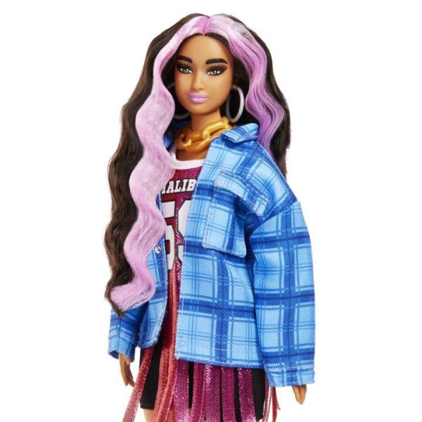 Barbie Extra Doll With Pet Corgi باربي إكسترا مع كلب كورجي الأليف - Image 5