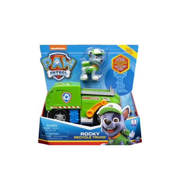 ⁦مركبة شاحنة روكي لإعادة التدوير Paw Patrol, Rocky's Recycle Truck Vehicle⁩ - الصورة ⁦8⁩