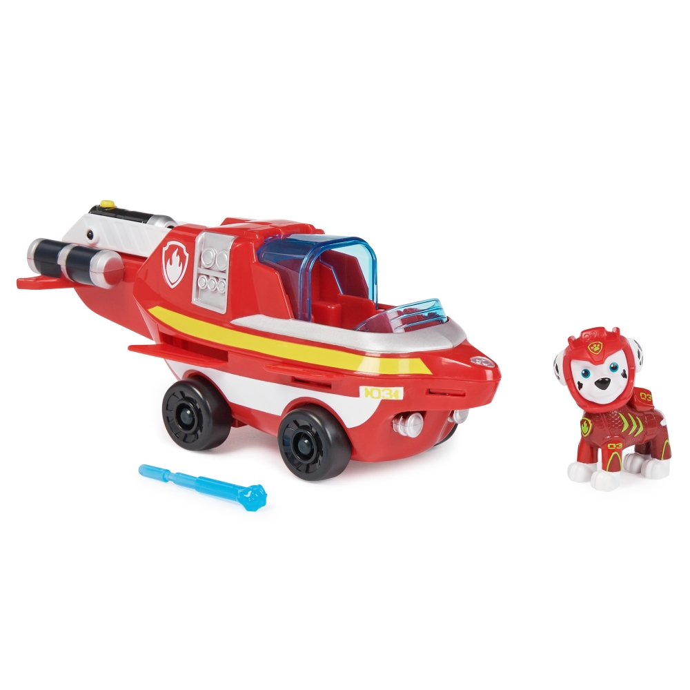 PAW PATROL AQUA PUPS MARSHALL'S DOLPHIN VEHICLE سيارة مارشال - الصورة 3