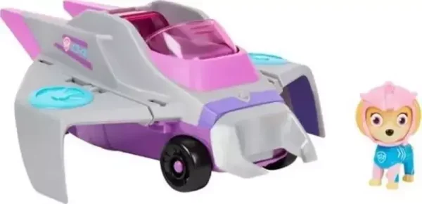 Paw Patrol Aqua Pups Skye's Manta Ray Vehicle سيارة شيطان البحر سكاي - Image 12