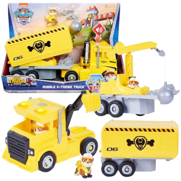 Paw Patrol Rubble 2 in 1 شاحن رابل الكبيرة - Image 5