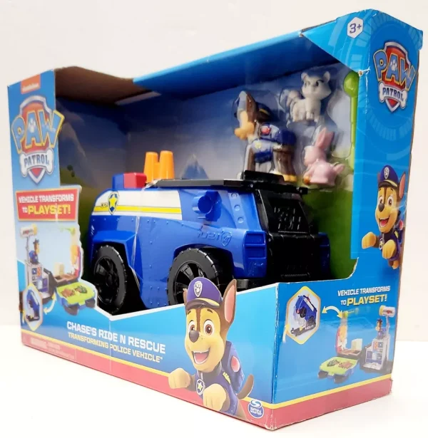 ⁦PAW Patrol Transforming 2-in-1 Play-set and Police Cruiser Chase سيارة شرطة تشيسي⁩ - الصورة ⁦11⁩