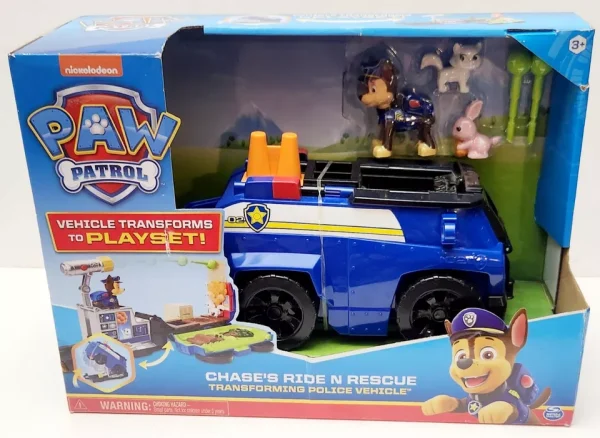⁦PAW Patrol Transforming 2-in-1 Play-set and Police Cruiser Chase سيارة شرطة تشيسي⁩ - الصورة ⁦20⁩