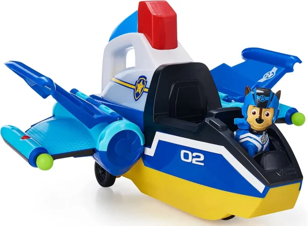 Spin Master Paw Patrol Spiral Jet Chase طائرة تشيسي الخارقة - Image 2