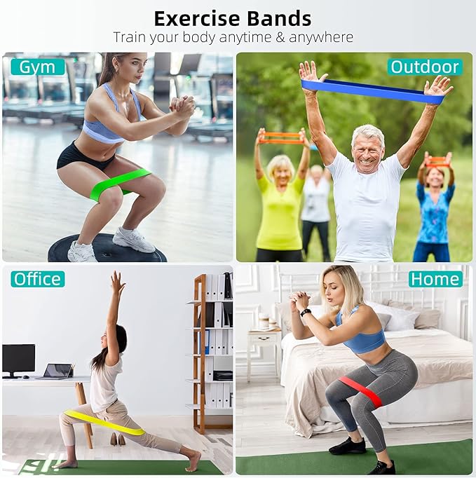 Resistance bands for legs مطاط لتمارين المقاومة - الصورة 7