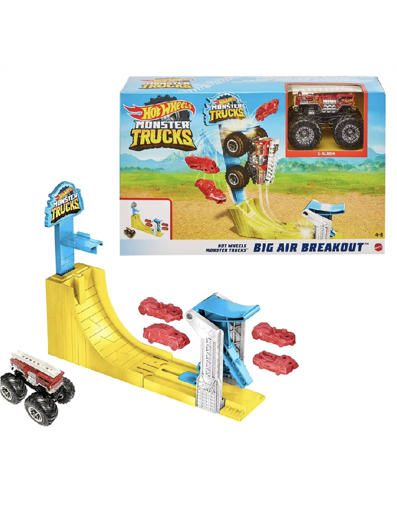 HOTWHEELS MONSTER TRUCKS سكة مانستر ترك - الصورة 4