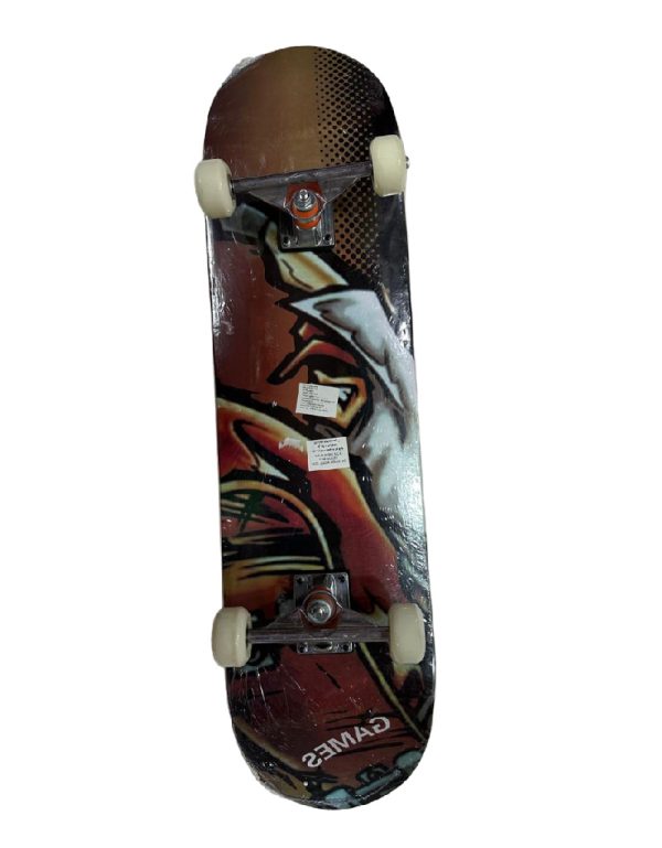 ⁦سكيت بورد خشب ( لوح تزلج) SKATE BOARD⁩ - الصورة ⁦8⁩
