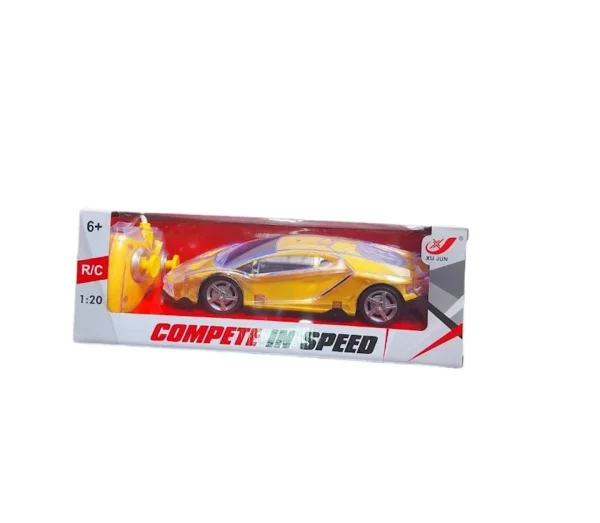 ⁦سيارة ريموت كونترول للاطفال RC COMPETE IN SPEED RACING CAR TOY WITH REMOTE CONTROL⁩ - الصورة ⁦10⁩