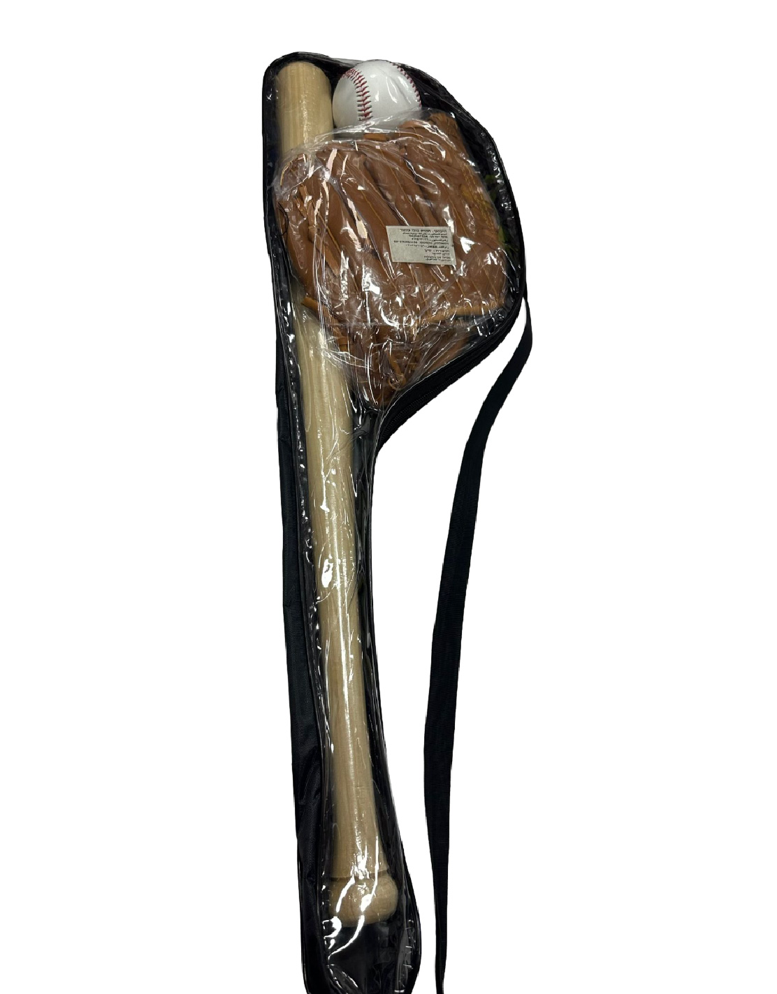 base ball kit عصا بيسبول خشب مع كرة - الصورة 10