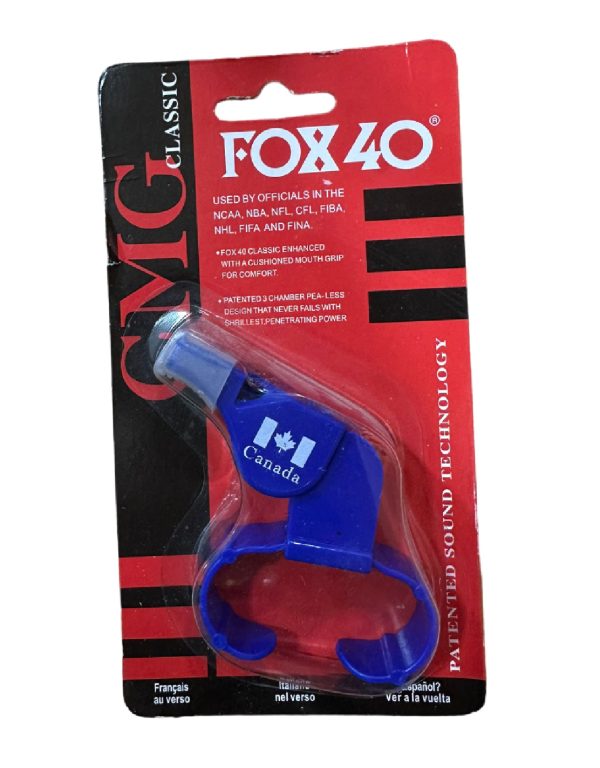 ⁦صافرة اصبع FOX 40 CMG CLASSIC CANADA⁩ - الصورة ⁦2⁩