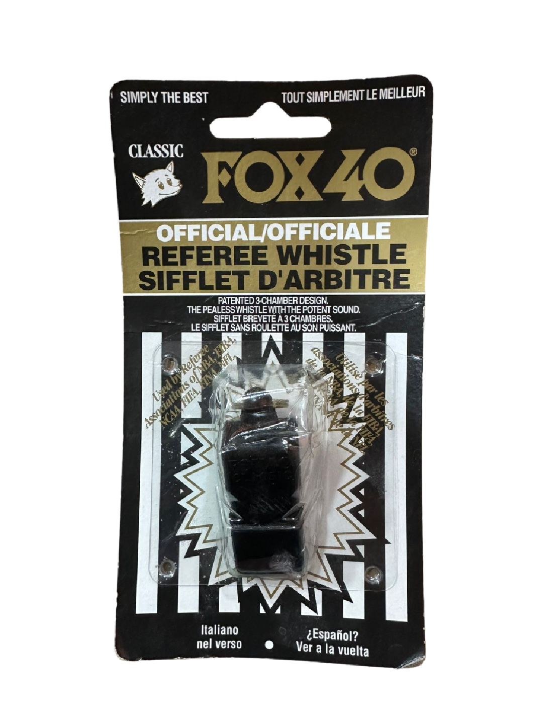 صافرة بدون حبل FOX 40 CLASSIC OFFICIAL REFEREE