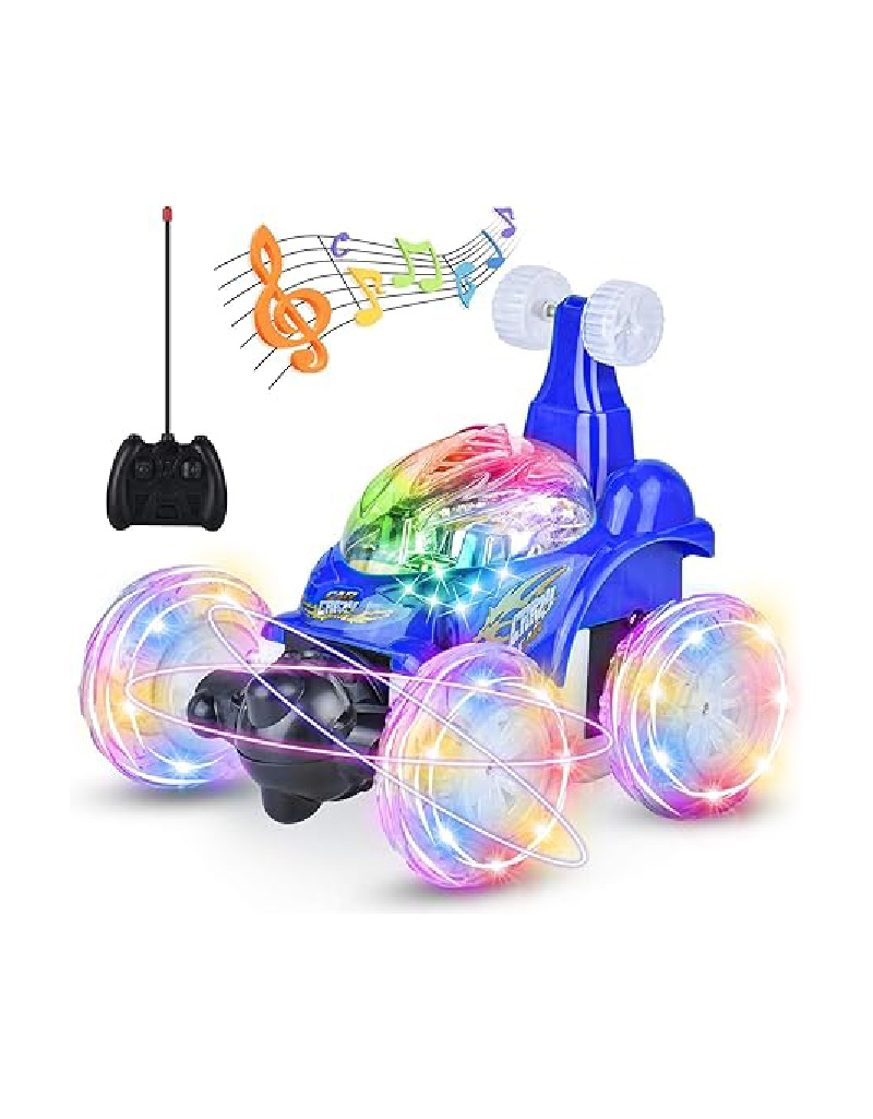 سيارة مجنونة مع ريموت لاسلكي 360 درجة