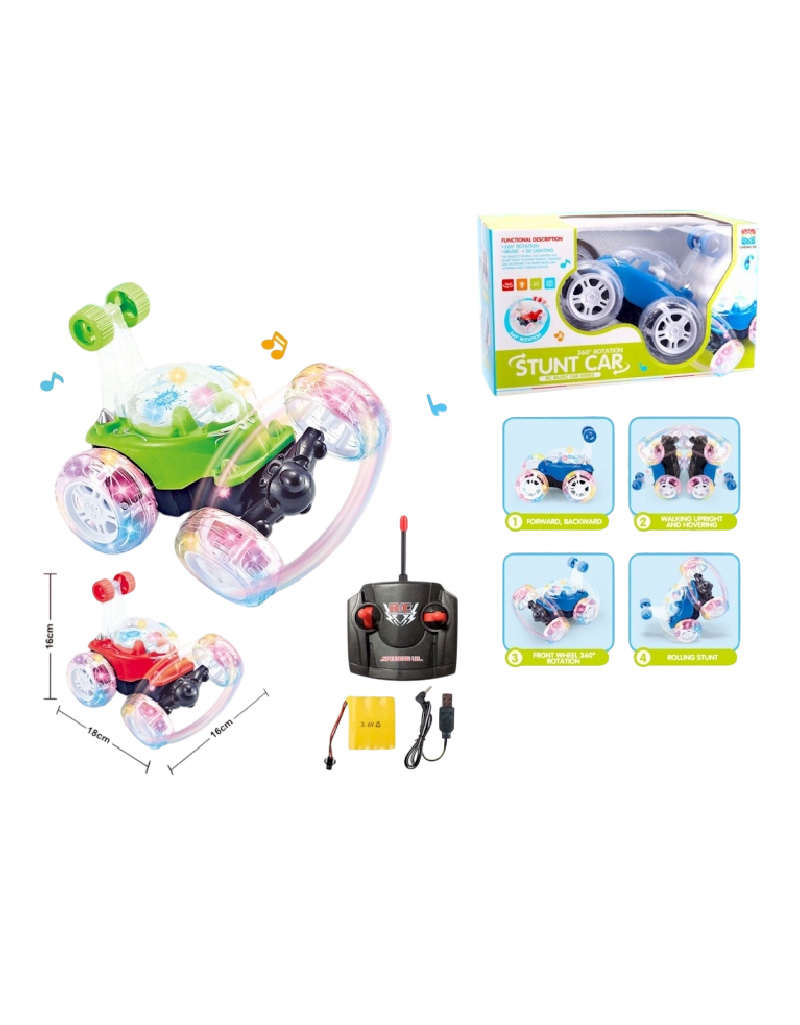 سيارة مجنونة مع ريموت لاسلكي 360 درجة - الصورة 10