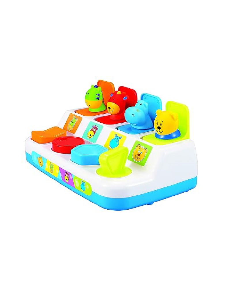 لعبة بوب أب للأطفال WEBBY BOP AND POP UP ANIMALS - Image 7