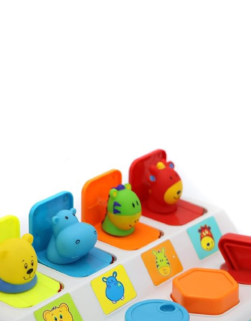 لعبة بوب أب للأطفال WEBBY BOP AND POP UP ANIMALS - Image 11