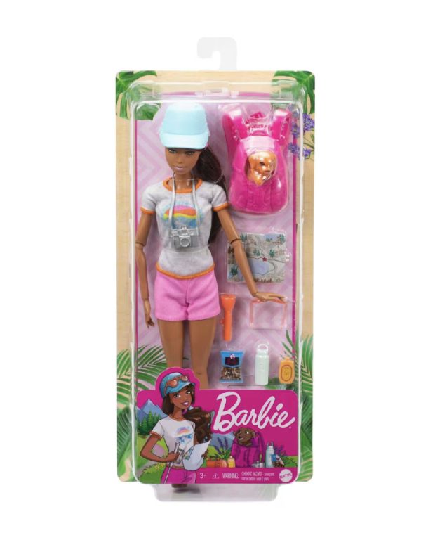 Barbie Doll With Puppy  باربي المستكشفة