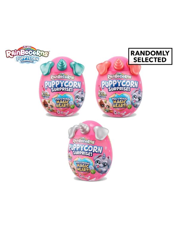 RAINBOCORNS ZURU PUPPYCORN SURPRISE بيضة رني بوب كورن