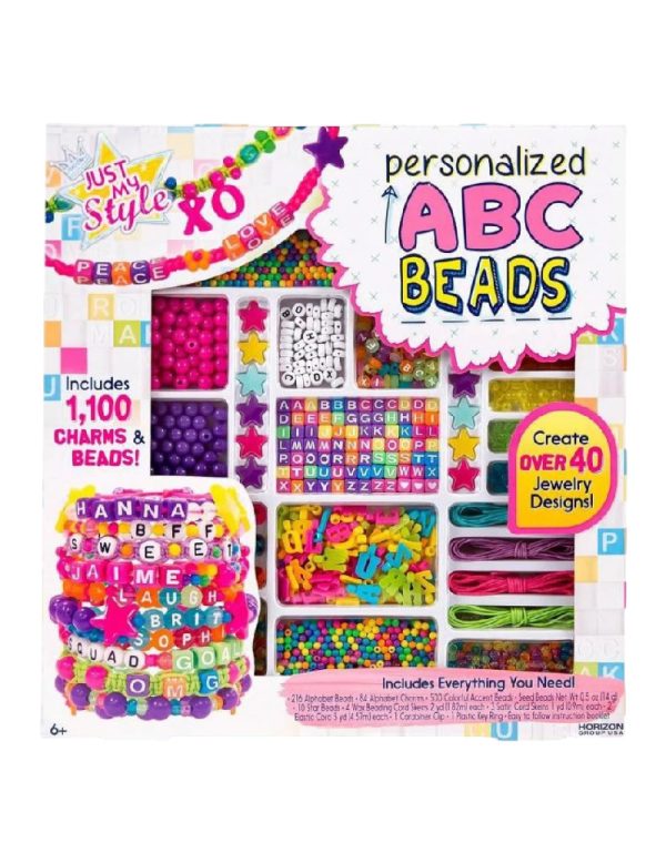 ⁦لعبة عمل اساور خرز ABC⁩ - الصورة ⁦5⁩
