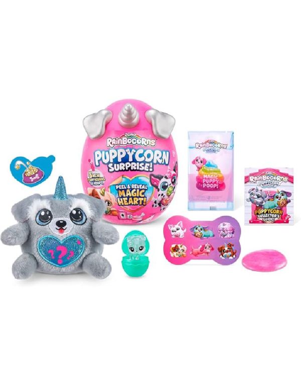 RAINBOCORNS ZURU PUPPYCORN SURPRISE بيضة رني بوب كورن - Image 6