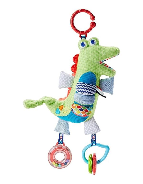 ⁦لعبة علاقة سرير بيبي تمساح FISHER PRICE ACTIVITY ALLIGATOR⁩ - الصورة ⁦12⁩