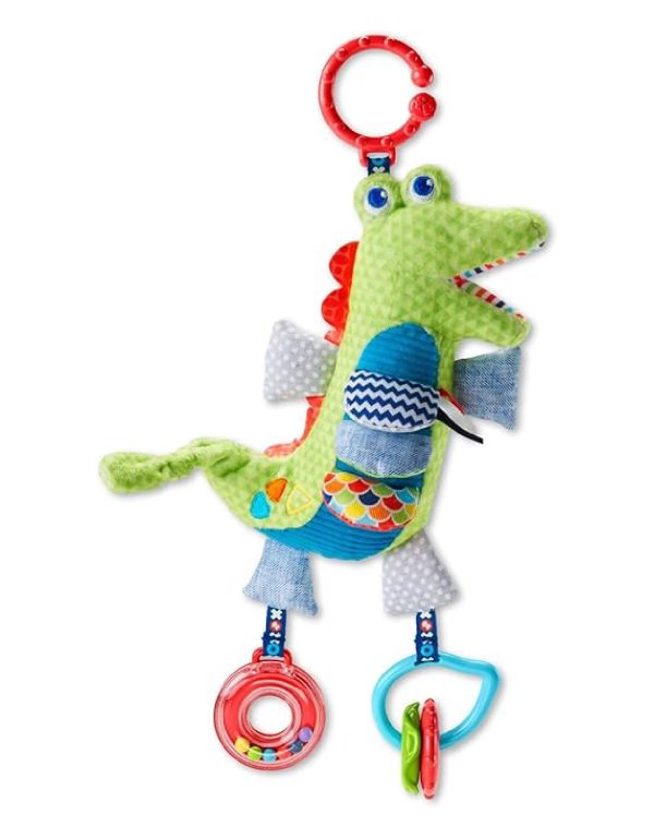 ⁦لعبة علاقة سرير بيبي تمساح FISHER PRICE ACTIVITY ALLIGATOR⁩ - الصورة ⁦9⁩