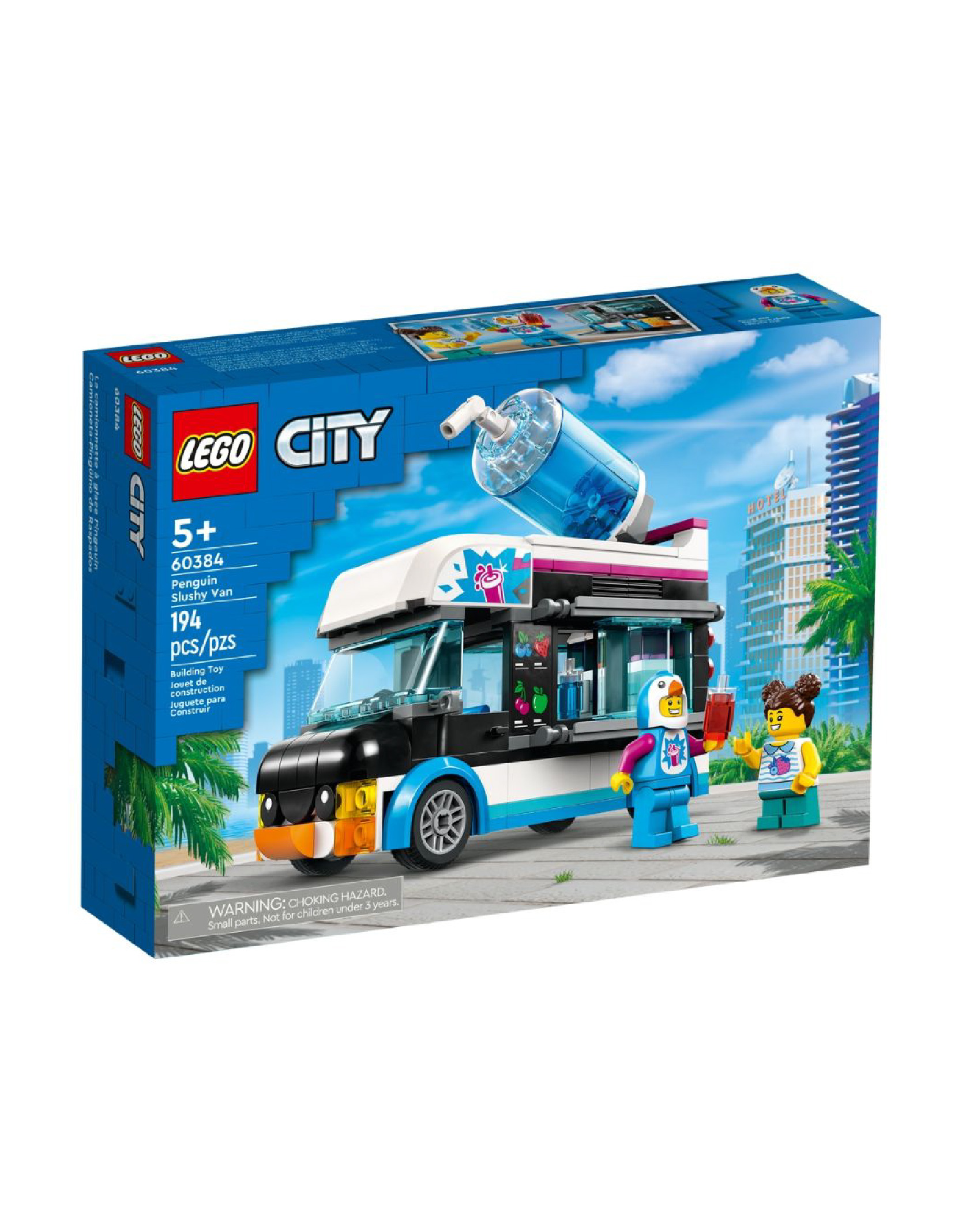 LEGO  CITY PENGUIN SLUSHY VAN ليجو سيتي بينجوين(مكعبات)