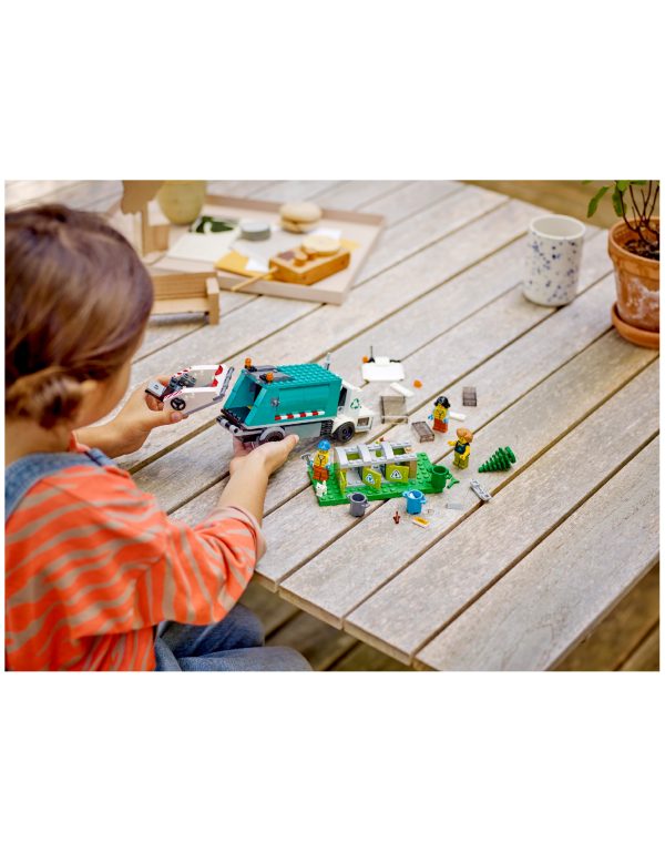 LEGO CITY GARBAGE TRUCK  شاحنة القمامة ليجو سيتي(مكعبات) - Image 14