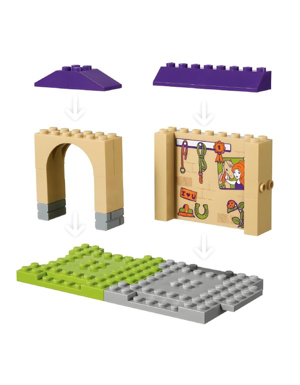 LEGO FRIENDS MIA'S FOAL STABLE (مكعبت) إسطبل مهر ميا ليجو فريندز - Image 9