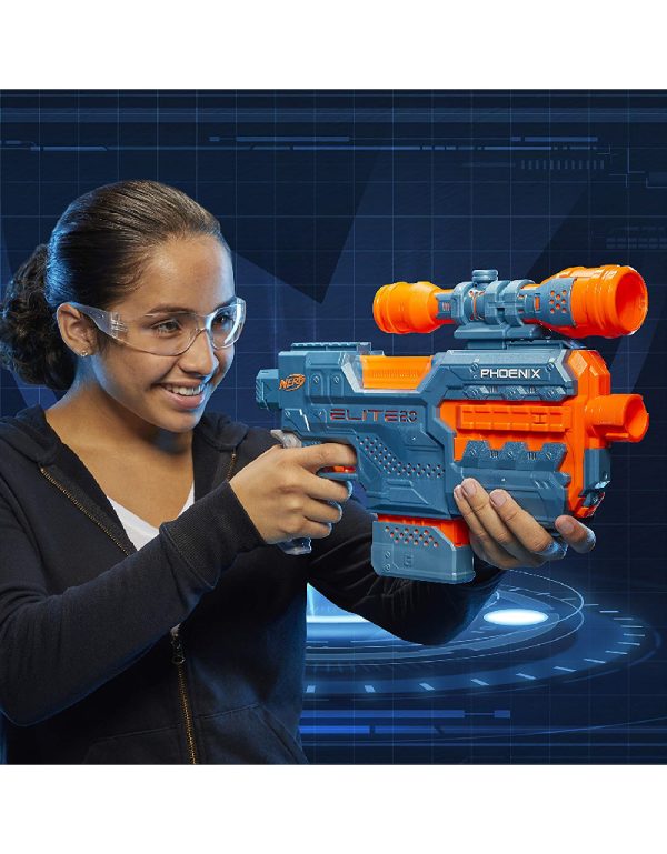 NERF ELITE 2.0 PHOENIX CS-6 MOTORISED BLASTER فرد نيرف - Image 7