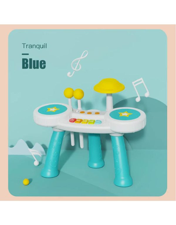 ⁦طبلة بيبي درمز MUSICAL EDUCATIONAL BABY PIANO AND DRUM⁩ - الصورة ⁦2⁩