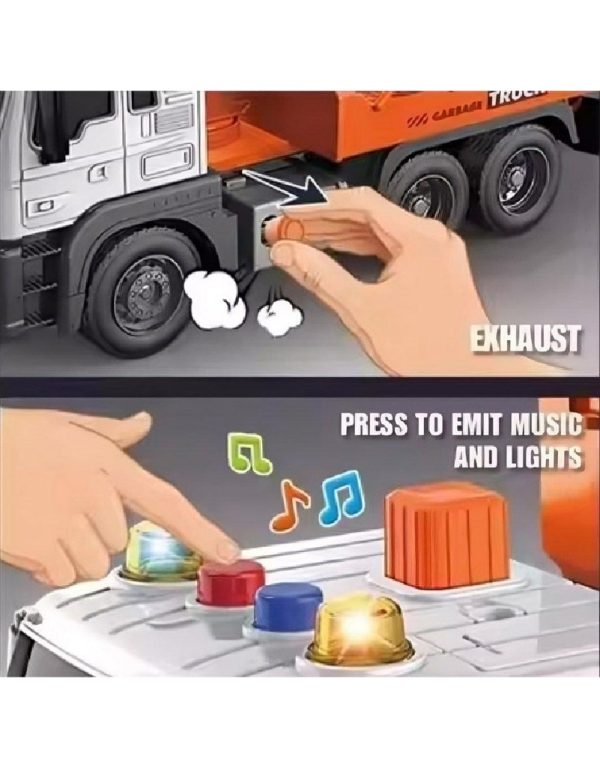 ⁦شاحنة نقل ورفع حديد TRUCK WITH LOGS INTRTIAL LIGHT SOUND⁩ - الصورة ⁦4⁩