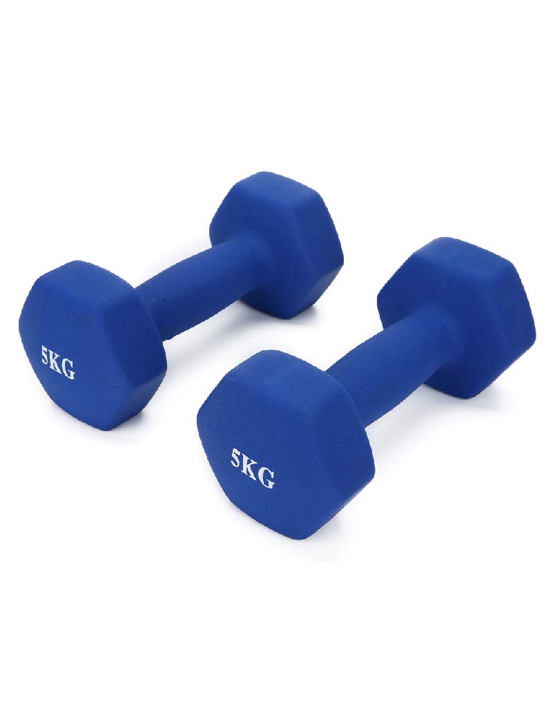 حديد بناتي (دمبل) MATTE DUMBBELL IRON+PVC - الصورة 3