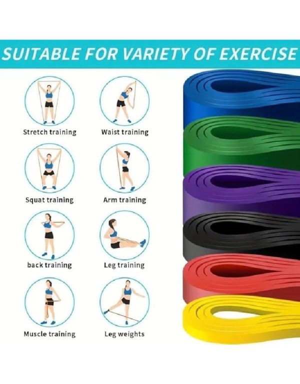 ⁦حبل مغيط مقاومة سميكة THICK RESISTANCE RING⁩ - الصورة ⁦3⁩