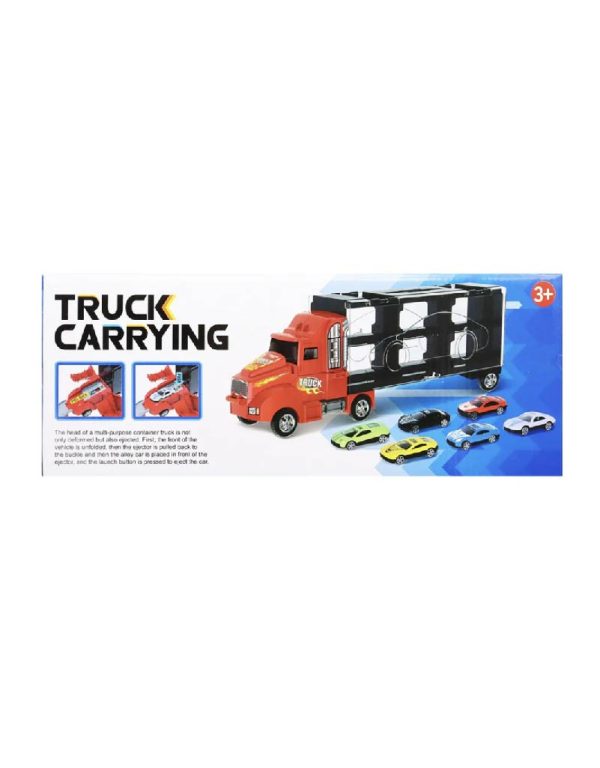 ⁦ترك حامل 6 سيارات TRUCK CARRYING DIE CAST METAL AND PLASTIC PARTS⁩ - الصورة ⁦5⁩