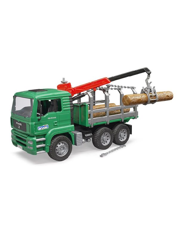⁦Bruder Forestry MAN Timber Truck شاحنة برودر للاخشاب⁩ - الصورة ⁦11⁩