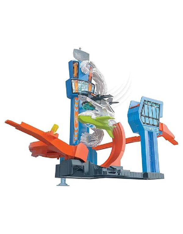 ⁦Hot Wheels Jet Jump Airport Play set سكة سيارات هوت ويلز مطار⁩ - الصورة ⁦2⁩