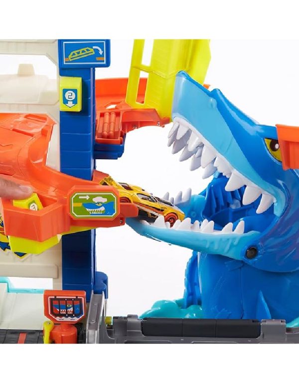 Hot Wheels Attacking Shark Escape Play set سكة هجوم القرش من هوت ويلز - Image 4