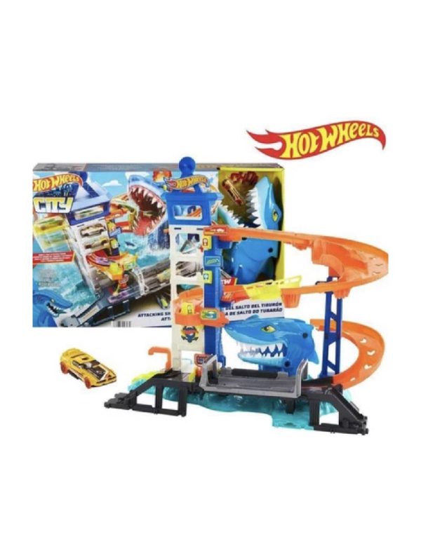 Hot Wheels Attacking Shark Escape Play set سكة هجوم القرش من هوت ويلز - Image 9