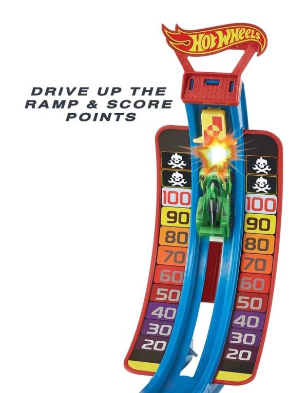 ⁦Hot Wheels STEAM Drop & Score Car Race Track مسار سباق السيارات⁩ - الصورة ⁦5⁩