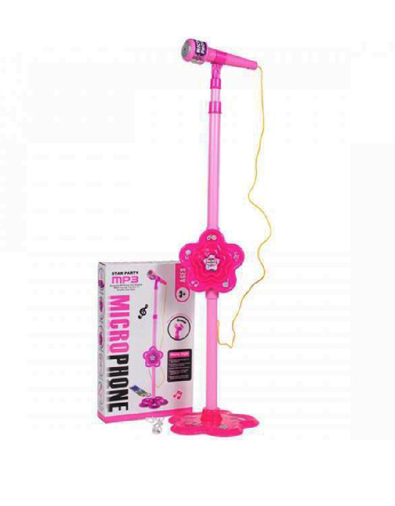 مايكروفون مع قاعدة STAR PARTY MP3 MICROPHONE - الصورة 3