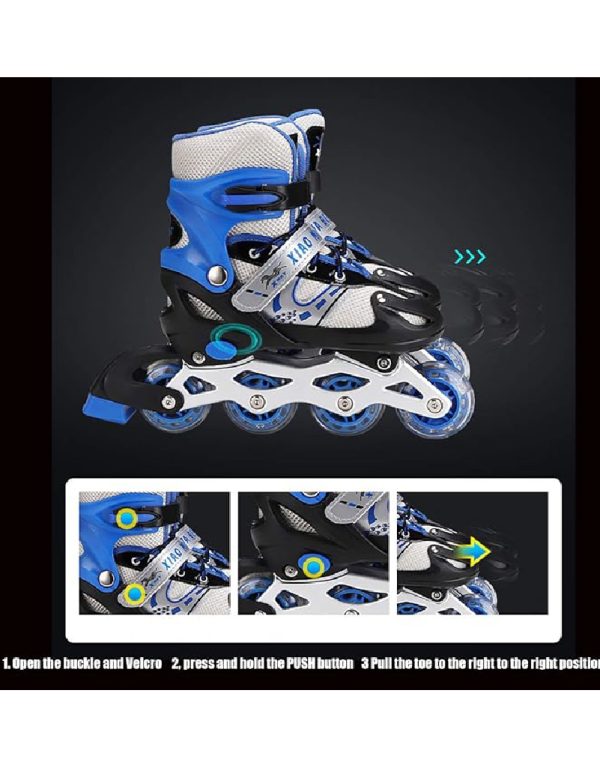 سكيت حذاء 4 عجال ورا بعض  SKATE SHOES (حذاء تزلج) - Image 15