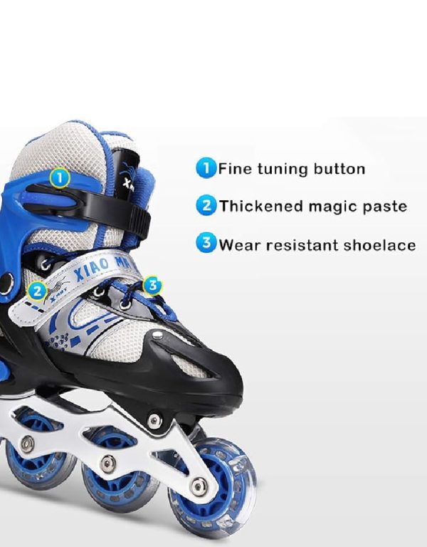 سكيت حذاء 4 عجال ورا بعض  SKATE SHOES (حذاء تزلج) - Image 2