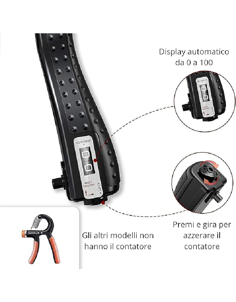 مقبض يد متعدد القوى مع عداد HAND GIRPIS - الصورة 3