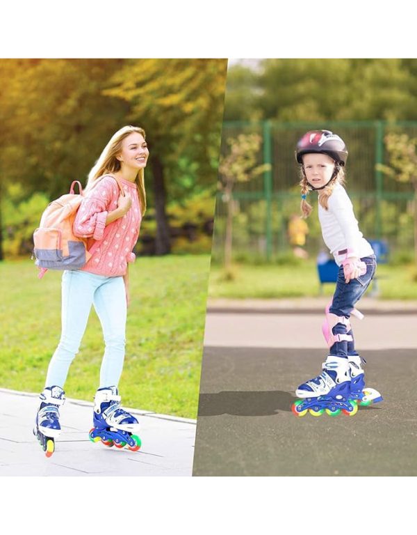 ⁦سكيت حذاء 4 عجال خلف بعض ( حذاء تزلج) SKATE SHOES⁩ - الصورة ⁦3⁩