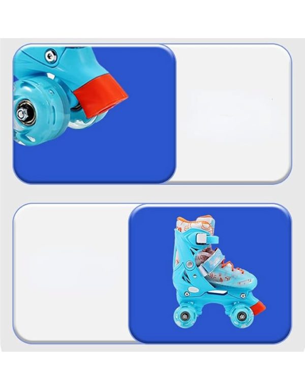 سكيت حذاء 2*2 عجال ( حذاء تزلج) SKATE SHOES - Image 2