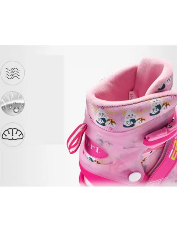 سكيت حذاء 2*2 عجال ( حذاء تزلج) SKATE SHOES - Image 3